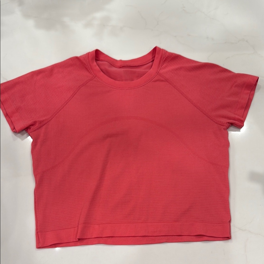 lululemon athletica Pink Crop Top
